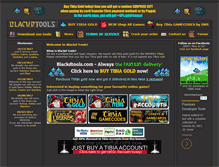 Tablet Screenshot of blackdtools.com